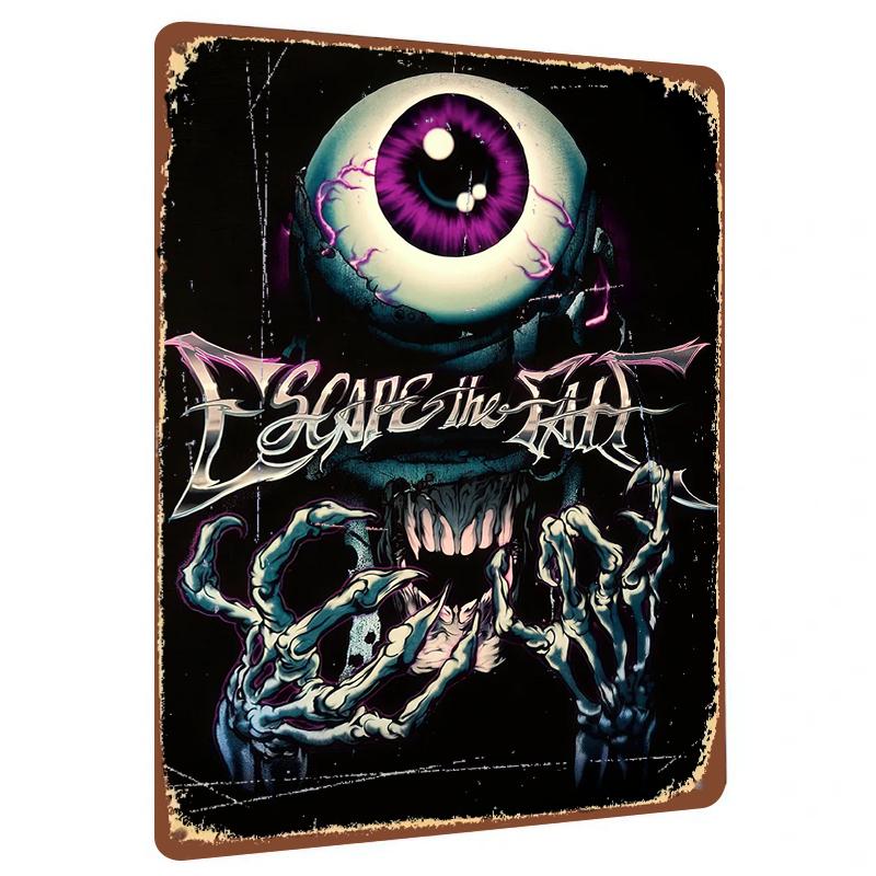 Escape The Fate Арт Группа Металлическая Жестяная Табличка Готический Ужас Дизайн Глаза Настенный Декор Для Музыкальных Фанатов 20x30cm(7.8x11.8inch)
Escape The Fate Арт Группа Металлическая Жестяная Табличка Готический Ужас Дизайн Глаза Настенный Декор Для Музыкальных Фанатов 20x30cm(7.8x11.8inch)