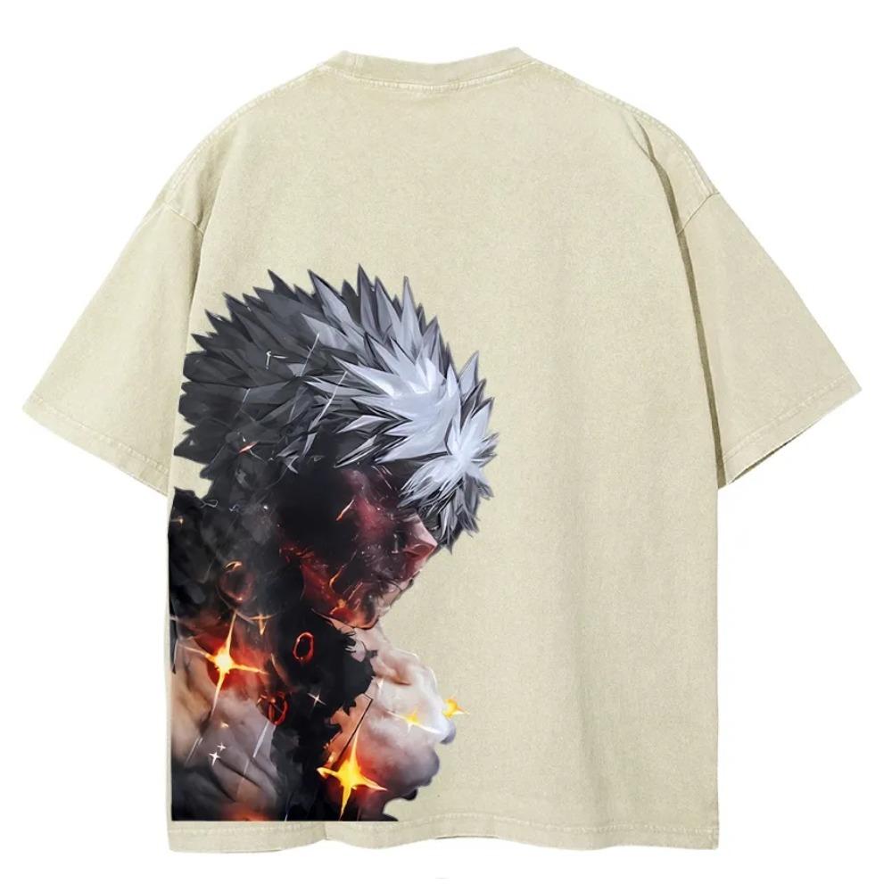 New My Hero Academia T-shirt Katsuki Bakugo Manga Vintage Washed Oversized T Shirt Men Women Clothing Cotton Short Sleeve Tees S
New My Hero Academia T-shirt Katsuki Bakugo Manga Vintage Washed Oversized T Shirt Men Women Clothing Cotton Short Sleeve Tees S
