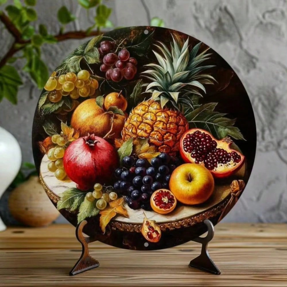 1PC Vintage Fruit Tin Sign Pineapple Grape Pomegranate Art Retro Metal Poster Home Bar Wall Decor Christmas Gift 20x20 білий
1PC Vintage Fruit Tin Sign Pineapple Grape Pomegranate Art Retro Metal Poster Home Bar Wall Decor Christmas Gift 20x20 білий