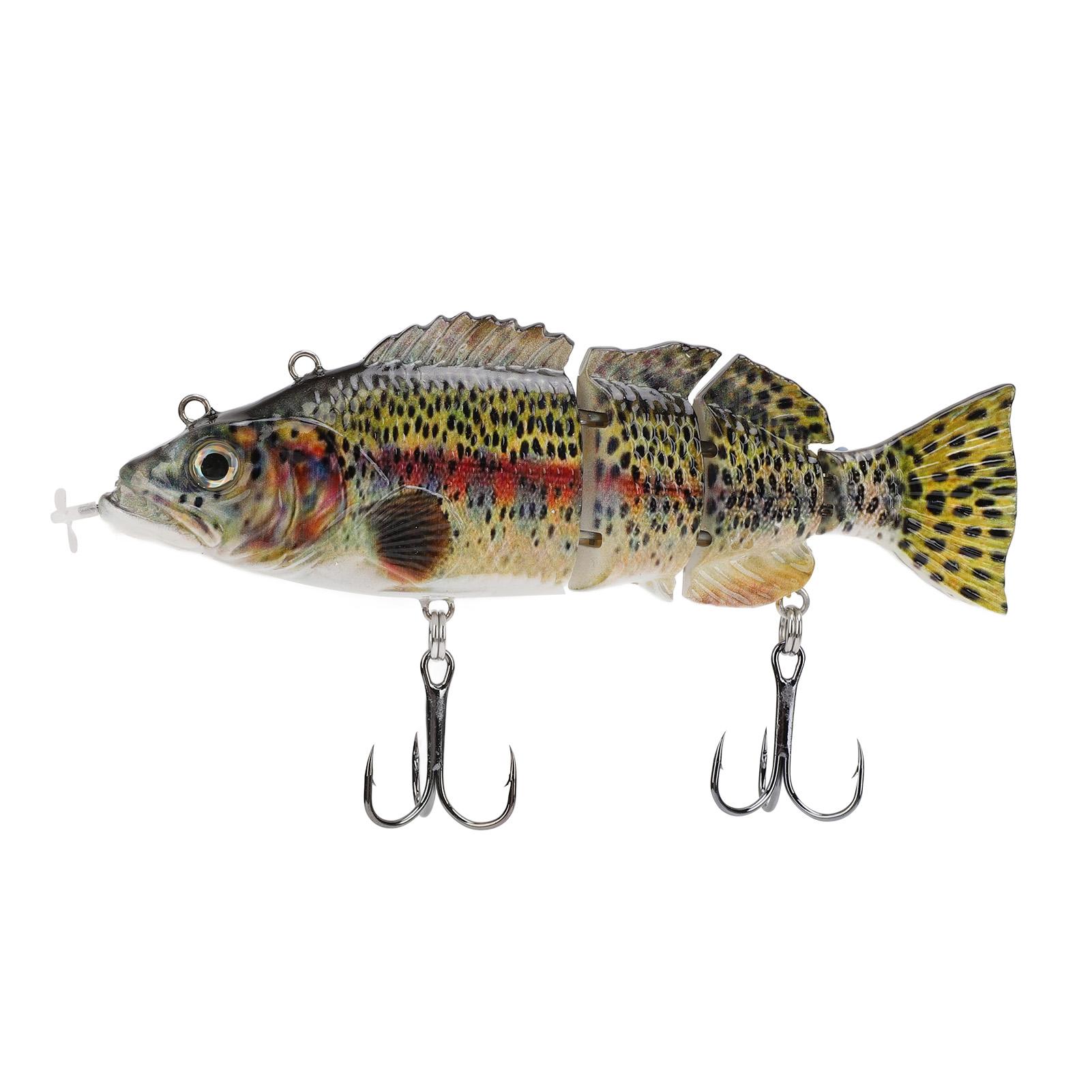 Robotic Swimming Fishing Electric Lure Rechargeable LED Light Wobbler Multi Jointed Swimbait Hard Lure Fishing Tackle for Freshwater Saltwater
Robotic Swimming Fishing Electric Lure Rechargeable LED Light Wobbler Multi Jointed Swimbait Hard Lure Fishing Tackle for Freshwater Saltwater