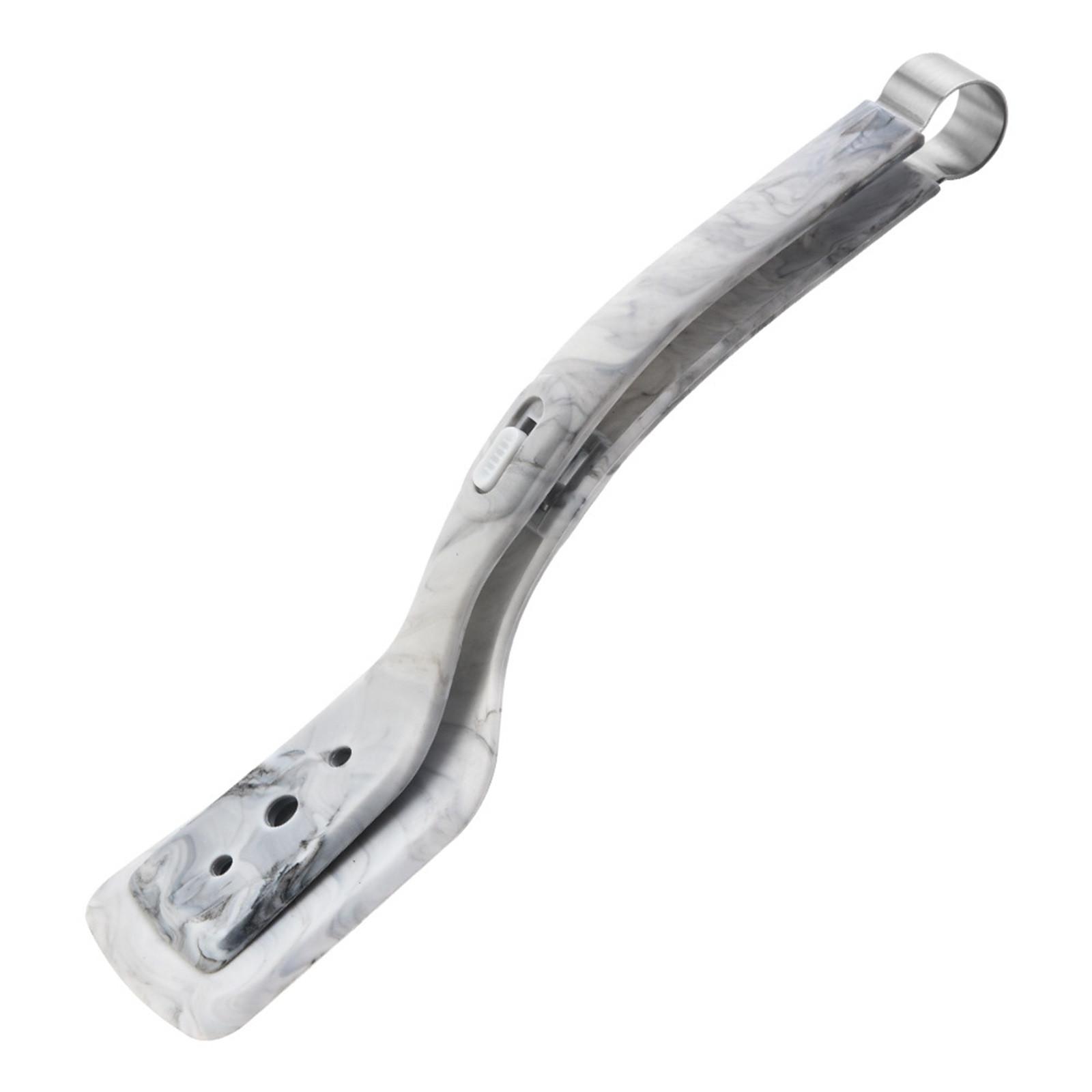 Steak Clamp Stainless Steel Silicone Kitchen Tongs Adjustable BBQ Spatula And Clamp Multipurpose Flipping Bread Clip One Size білий
Steak Clamp Stainless Steel Silicone Kitchen Tongs Adjustable BBQ Spatula And Clamp Multipurpose Flipping Bread Clip One Size білий