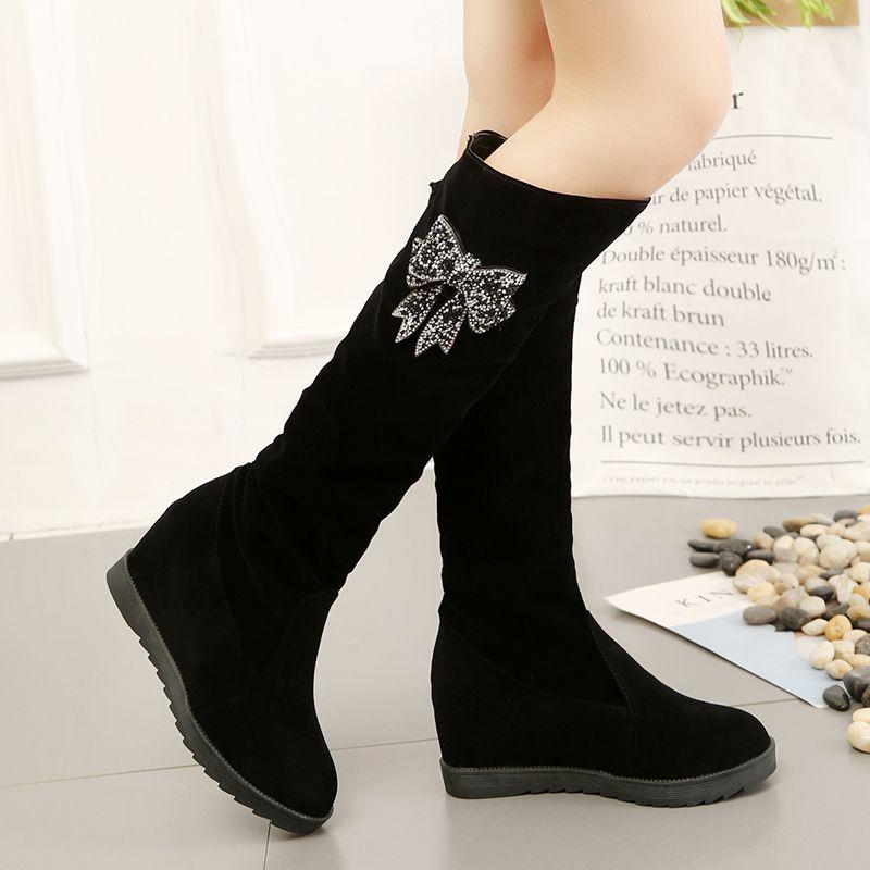Fashion Black Bow Rhinestone Elegant Heeled Half High Boots for Women Autumn Winter Mid Calf Shoes Woman 2025 Goth Gyaru Footwear Sale 40
Fashion Black Bow Rhinestone Elegant Heeled Half High Boots for Women Autumn Winter Mid Calf Shoes Woman 2025 Goth Gyaru Footwear Sale 40