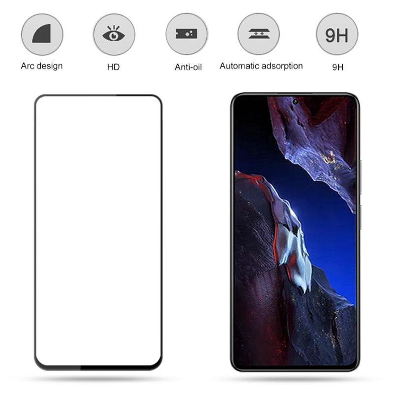 AMORUS Для Xiaomi Poco F5 Pro 5G/Redmi K60 5G/K60 Pro 5G Захисне скло для екрану Шовкографія Загартоване скло HD Прозора плівка Black
AMORUS Для Xiaomi Poco F5 Pro 5G/Redmi K60 5G/K60 Pro 5G Захисне скло для екрану Шовкографія Загартоване скло HD Прозора плівка Black
