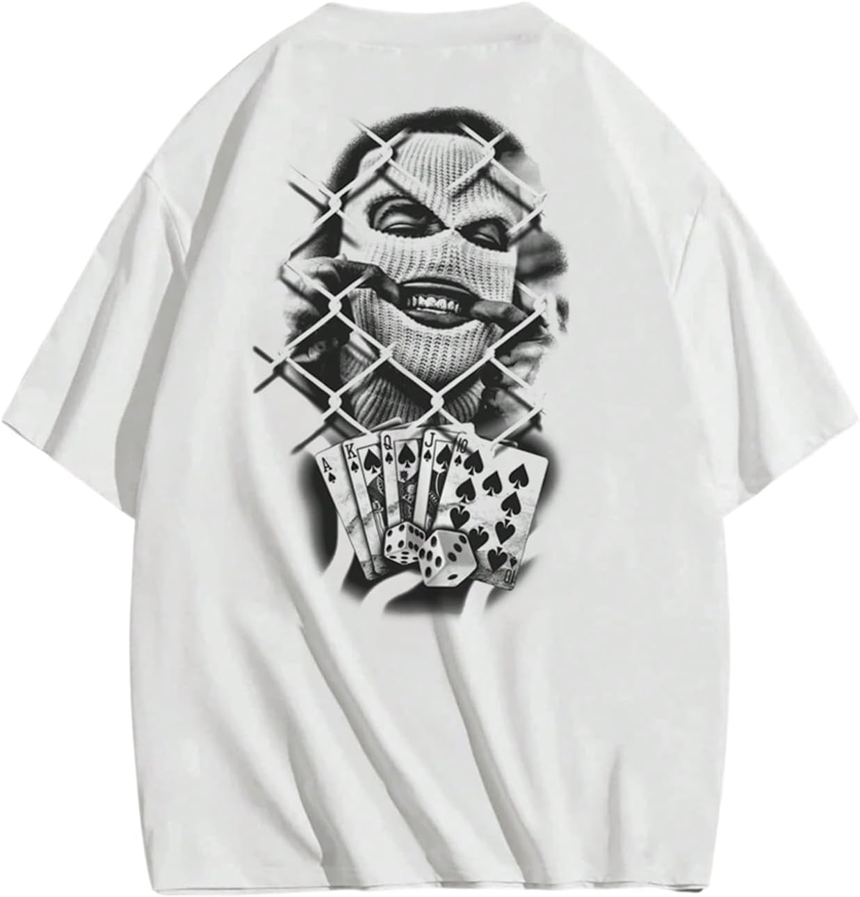 SweatyRocks Men s Oversized Graphic Tees Crew Neck Short Sleeve Streetwear T Shirt Tops 5XL різнокольоровий
SweatyRocks Men s Oversized Graphic Tees Crew Neck Short Sleeve Streetwear T Shirt Tops 5XL різнокольоровий