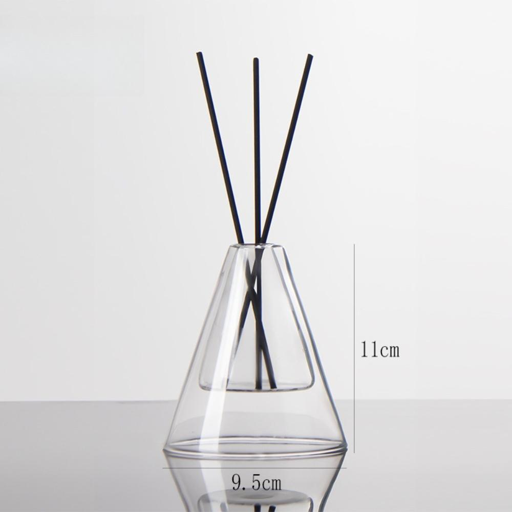 Double Layer Triangle Glass Aromatherapy Glass Bottle for Wedding Centerpiece Tealight Candle Holder Modern Home Decorations
Double Layer Triangle Glass Aromatherapy Glass Bottle for Wedding Centerpiece Tealight Candle Holder Modern Home Decorations