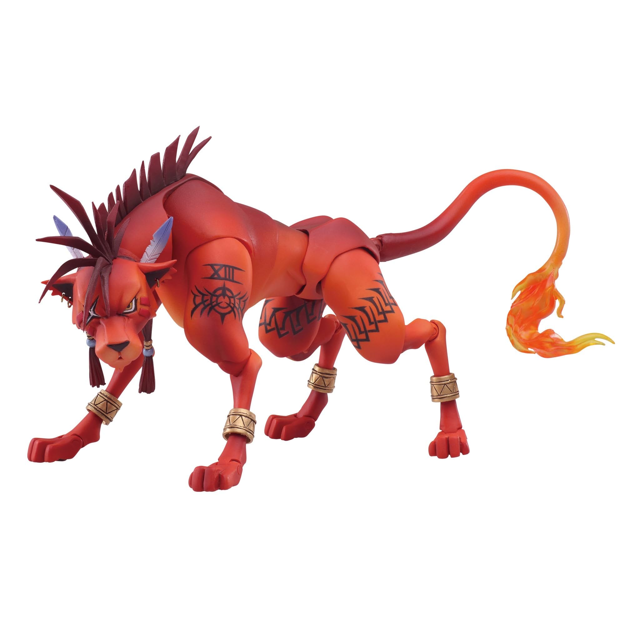 Final Fantasy VII Bring Arts Red XIII ПВХ окрашенная подвижная фигурка оранжевый
Final Fantasy VII Bring Arts Red XIII ПВХ окрашенная подвижная фигурка оранжевый
