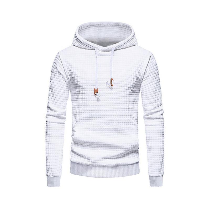 Autumn Winter Men s Waffle Knit Hoodie Pullover Casual Hooded Sweatshirt with Drawstring S білий
Autumn Winter Men s Waffle Knit Hoodie Pullover Casual Hooded Sweatshirt with Drawstring S білий