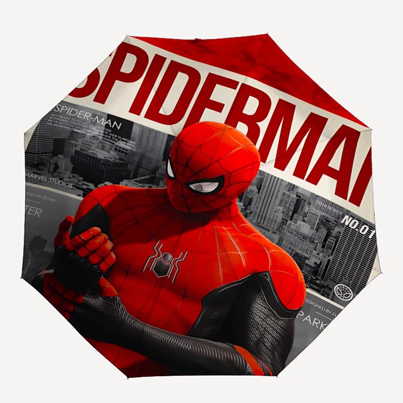 1pc SpiderMan Automatic Folding Umbrella - Compact 8-Rib Design, Durable Plastic & Iron, Daily Use Z1230030
1pc SpiderMan Automatic Folding Umbrella - Compact 8-Rib Design, Durable Plastic & Iron, Daily Use Z1230030