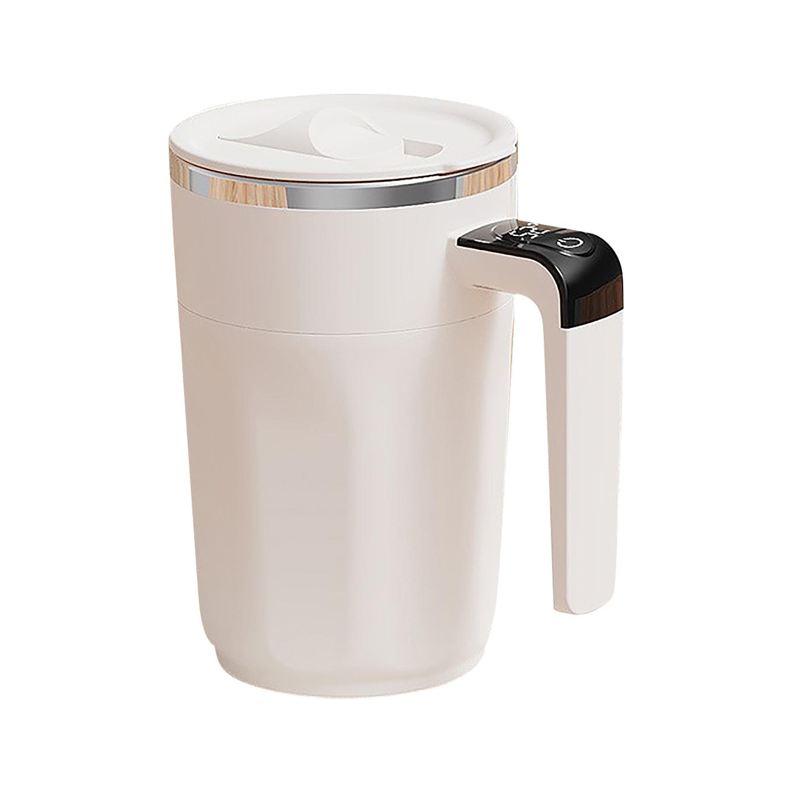 400ml Automatic Stirring Coffee Mug, 380ML/13oz Electric Mixing Cup Stainless Steel Insulated Spinning Mixer Cups For Protein Chocolate Milk One Size білий
400ml Automatic Stirring Coffee Mug, 380ML/13oz Electric Mixing Cup Stainless Steel Insulated Spinning Mixer Cups For Protein Chocolate Milk One Size білий