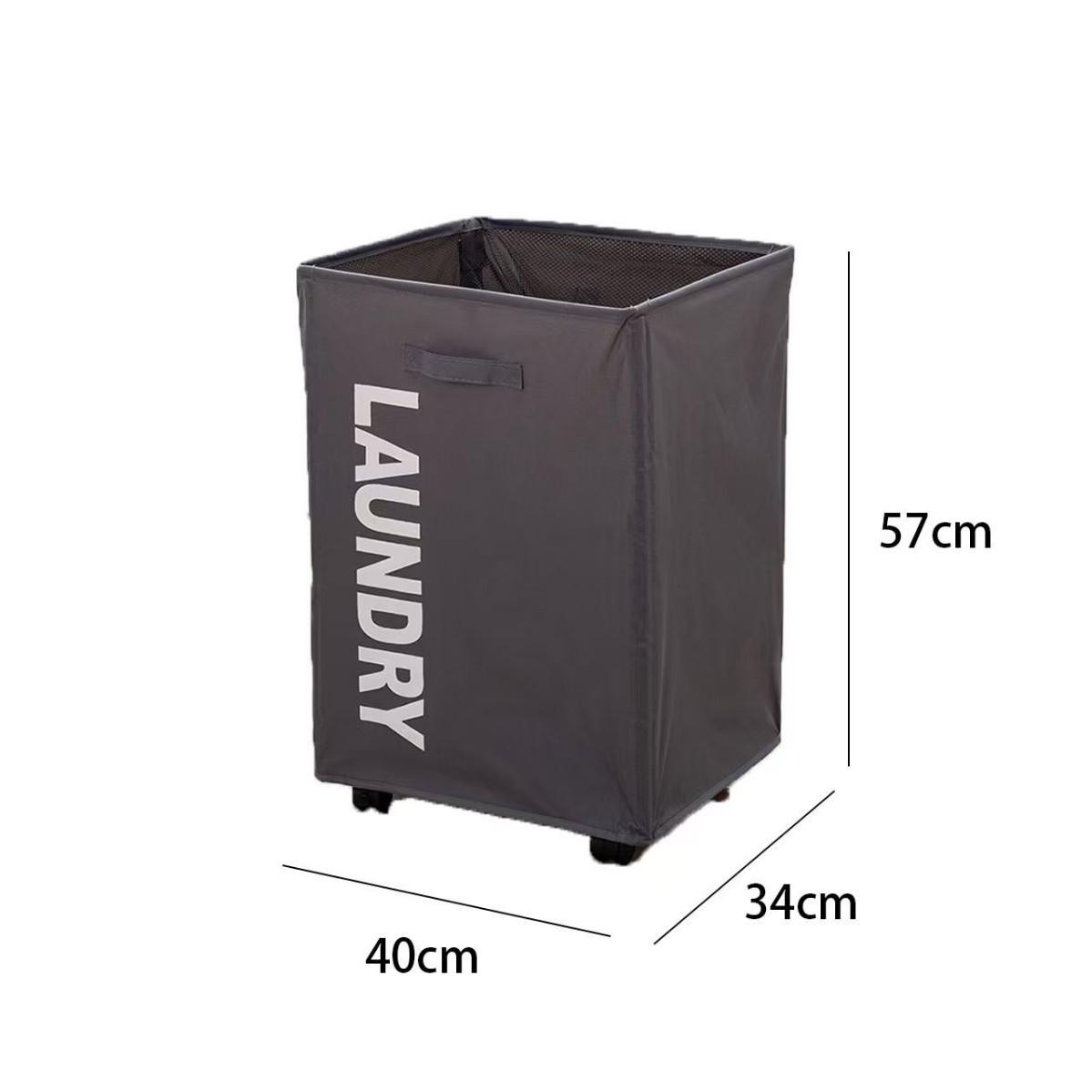 Складная тканевая корзина для белья на колесах - Хранение коврика для йоги и грязной одежды
Складная тканевая корзина для белья на колесах - Хранение коврика для йоги и грязной одежды