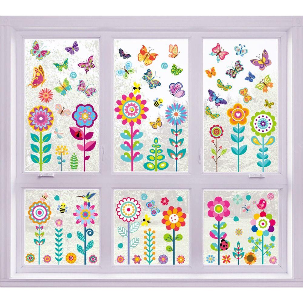 9Sheets/Set PVC Spring Flowers Window Stickers Double Sided Glass Stickers Home Decoration 9Sheets
9Sheets/Set PVC Spring Flowers Window Stickers Double Sided Glass Stickers Home Decoration 9Sheets