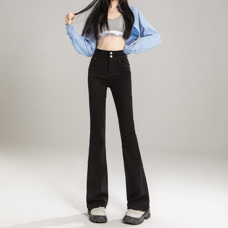 High-Quality Women s High-Waisted Micro-Flare Jeans - American Style, Korean Version, Slimming Fit for Pear-Shaped Figures 26
High-Quality Women s High-Waisted Micro-Flare Jeans - American Style, Korean Version, Slimming Fit for Pear-Shaped Figures 26