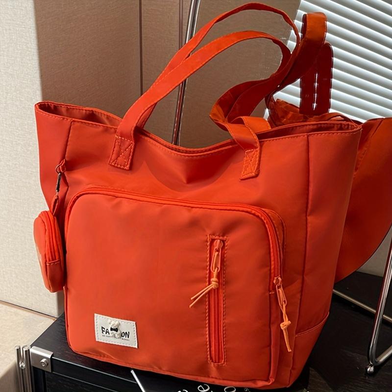 Everyday Tote Bags Large Capacity Shoulder Bag with Multiple Pockets and Purse, Zipper Closure, Perfect for Daily Commute, Work помаранчевий
Everyday Tote Bags Large Capacity Shoulder Bag with Multiple Pockets and Purse, Zipper Closure, Perfect for Daily Commute, Work помаранчевий