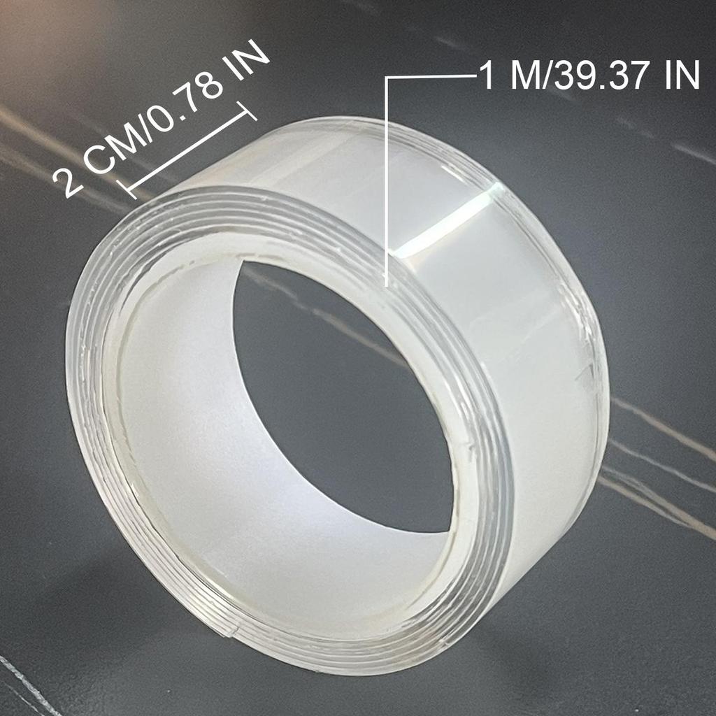 1 рулон двустороннего скотча, многоразовый, прочный липкий скотч, многоцелевой прозрачный нано-скотч для наклеивания предметов дома, в офисе, в машине Length 1M
1 рулон двустороннего скотча, многоразовый, прочный липкий скотч, многоцелевой прозрачный нано-скотч для наклеивания предметов дома, в офисе, в машине Length 1M