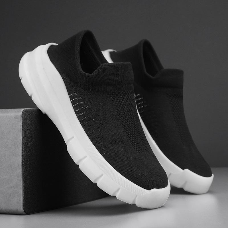 Весна и лето, новые однопедальные ленивые туфли, плетеные дышащие модные носки, спортивная модная обувь, однотонная универсальная мужская обувь 40
Весна и лето, новые однопедальные ленивые туфли, плетеные дышащие модные носки, спортивная модная обувь, однотонная универсальная мужская обувь 40