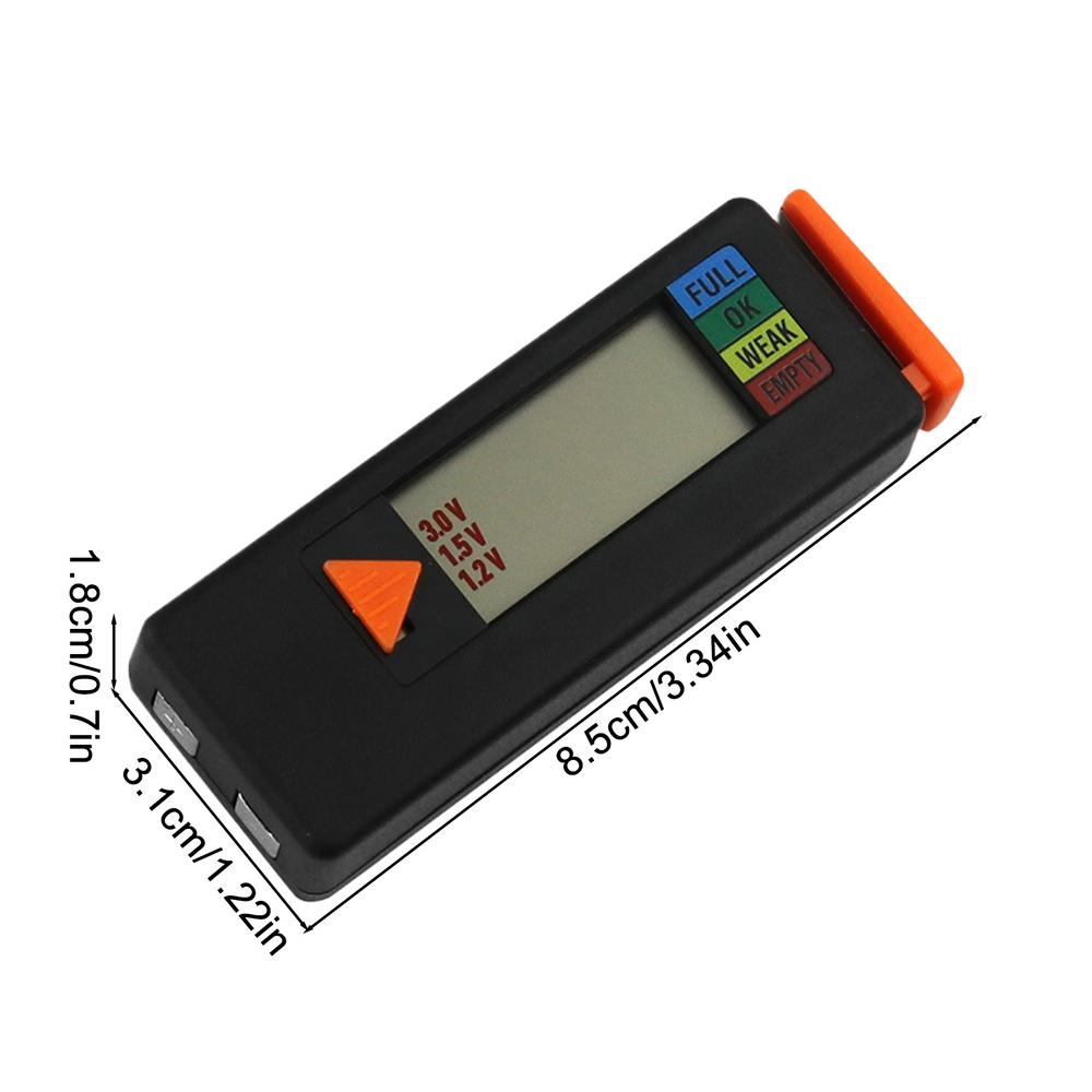 Digital Battery Tester Portable Small Digital Alkaline Battery Tester Battery Checker Tester Button Battery Checker Leveling
Digital Battery Tester Portable Small Digital Alkaline Battery Tester Battery Checker Tester Button Battery Checker Leveling