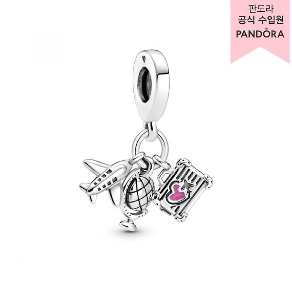 Pandora Dangle Charm Airplane Globe Suitcase 799435c01 Single option
Pandora Dangle Charm Airplane Globe Suitcase 799435c01 Single option