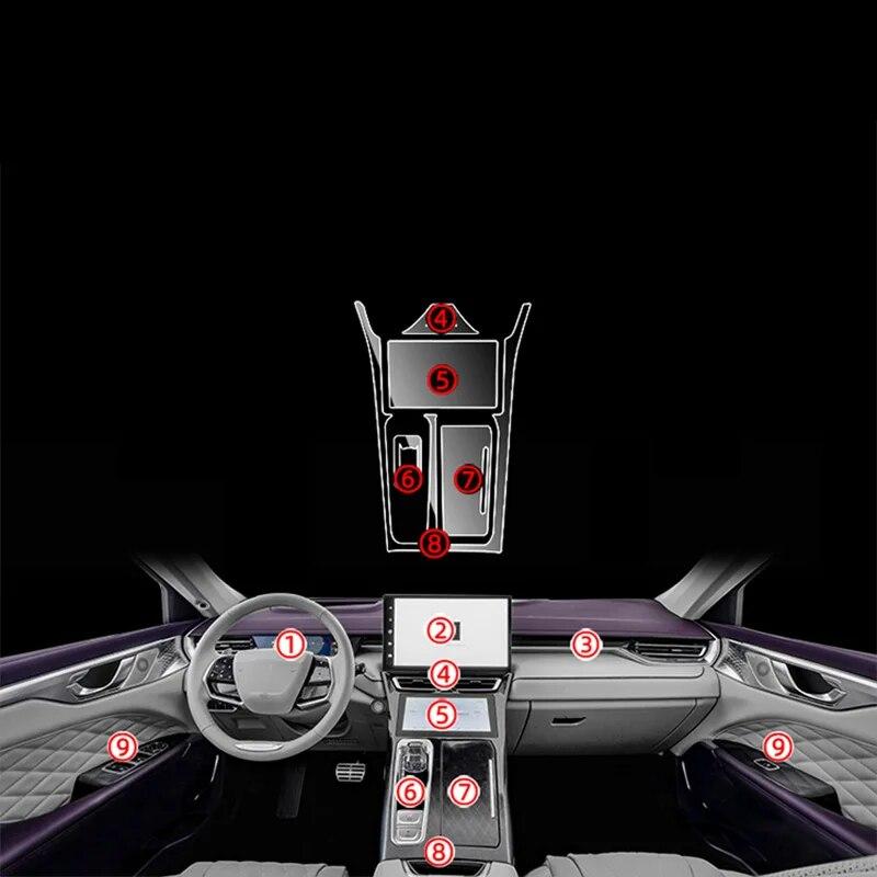 Прозрачная пленка из ТПУ для GWM WEY Coffee 01, наклейки для салона автомобиля, центральная консоль, навигационная дверная панель, автомобильные аксессуары gear panel
Прозрачная пленка из ТПУ для GWM WEY Coffee 01, наклейки для салона автомобиля, центральная консоль, навигационная дверная панель, автомобильные аксессуары gear panel