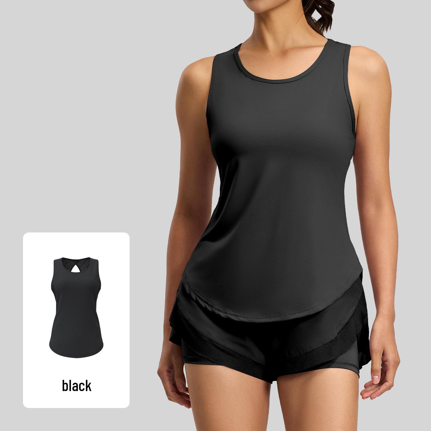 Juyi Hall Women s Sleeveless Mesh Sports Tank Top - Lightweight Summer Yoga & Running Wear Medium чорний
Juyi Hall Women s Sleeveless Mesh Sports Tank Top - Lightweight Summer Yoga & Running Wear Medium чорний