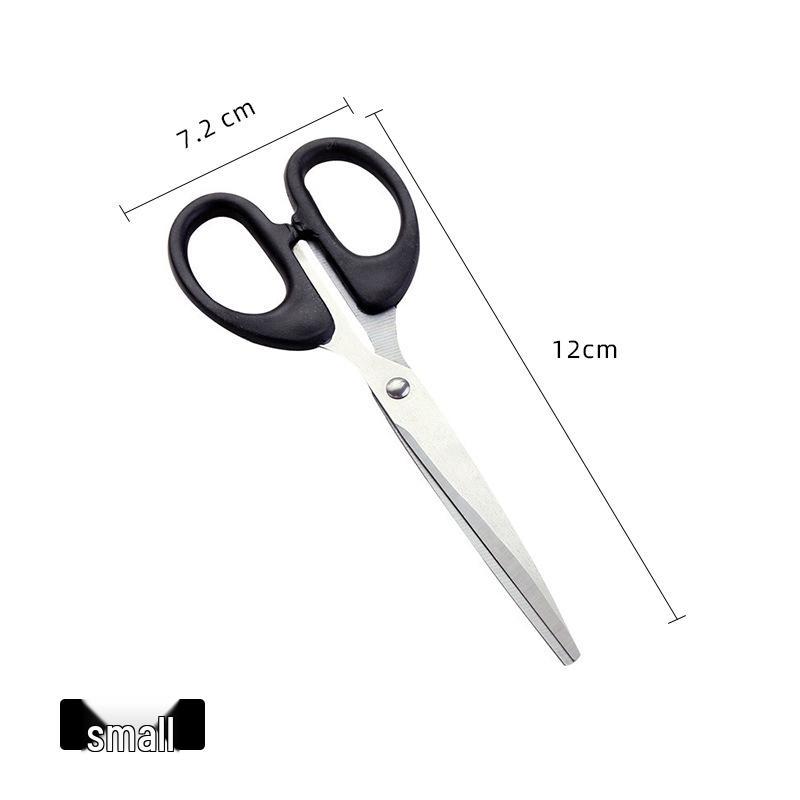 Large Stainless Steel Black Scissors for Office and Household Use
Large Stainless Steel Black Scissors for Office and Household Use