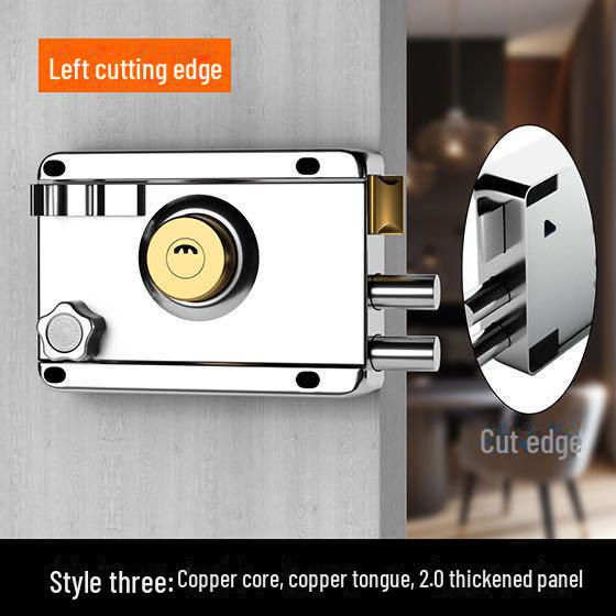 Универсальный противоугонный дверной замок из нержавеющей стали для внутренних помещений и общежитий
Универсальный противоугонный дверной замок из нержавеющей стали для внутренних помещений и общежитий