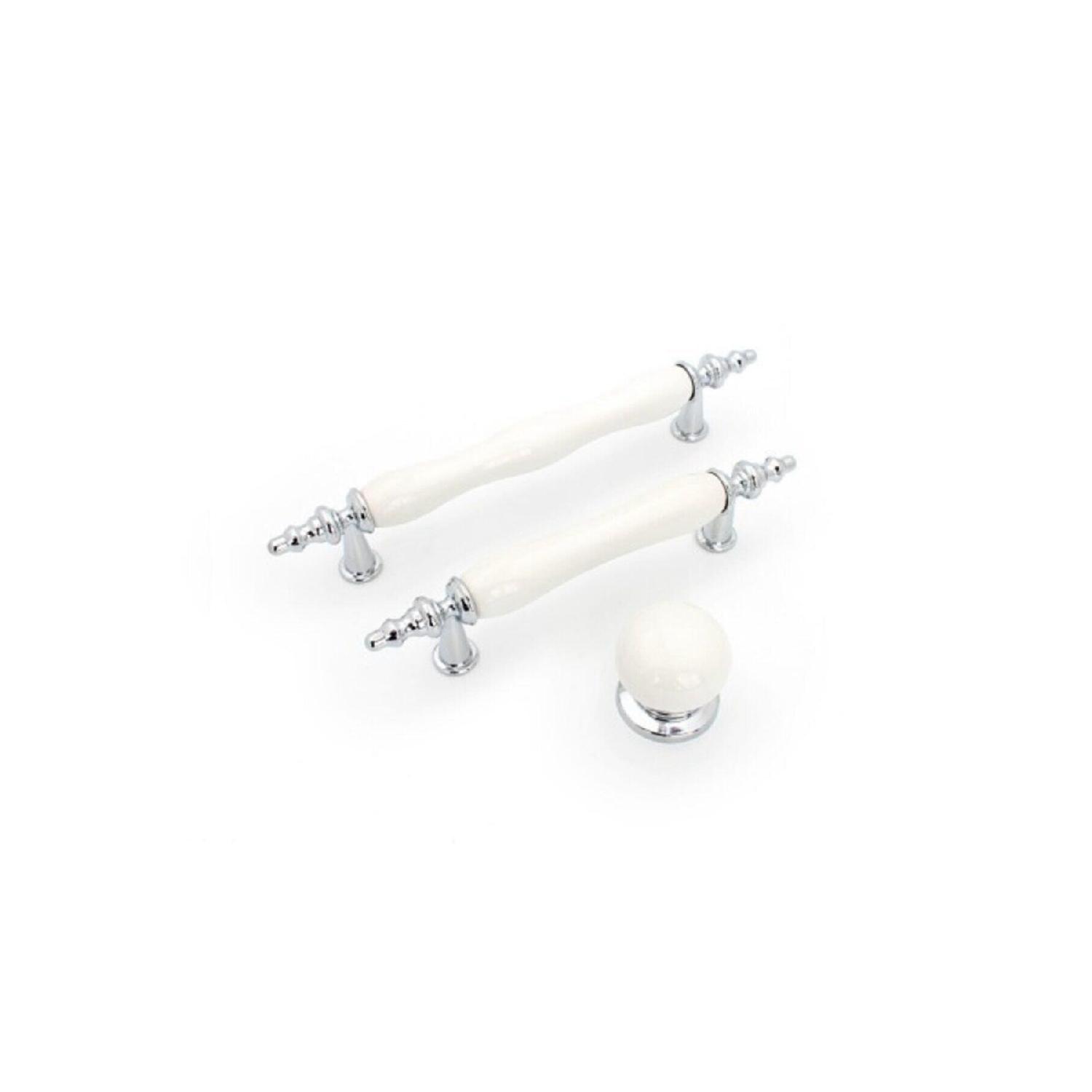 Ручка 128 мм однотонная серебристо-белая
Ручка 128 мм однотонная серебристо-белая