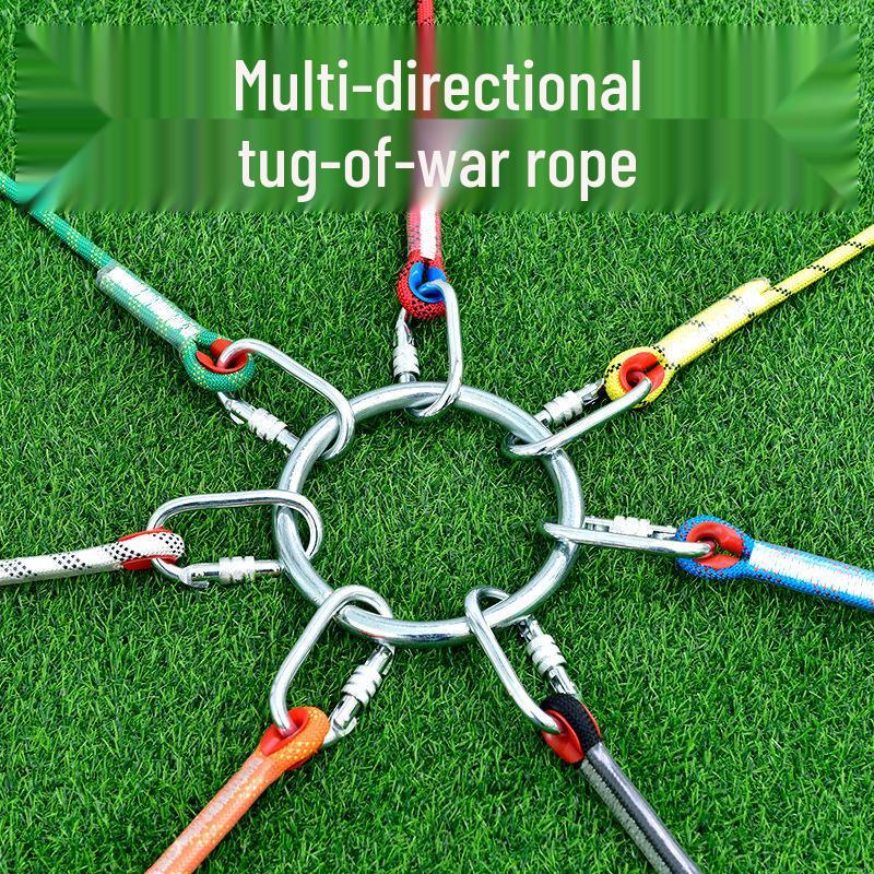 Children s 6-Person Multi-directional Tug-of-War Set
Children s 6-Person Multi-directional Tug-of-War Set
