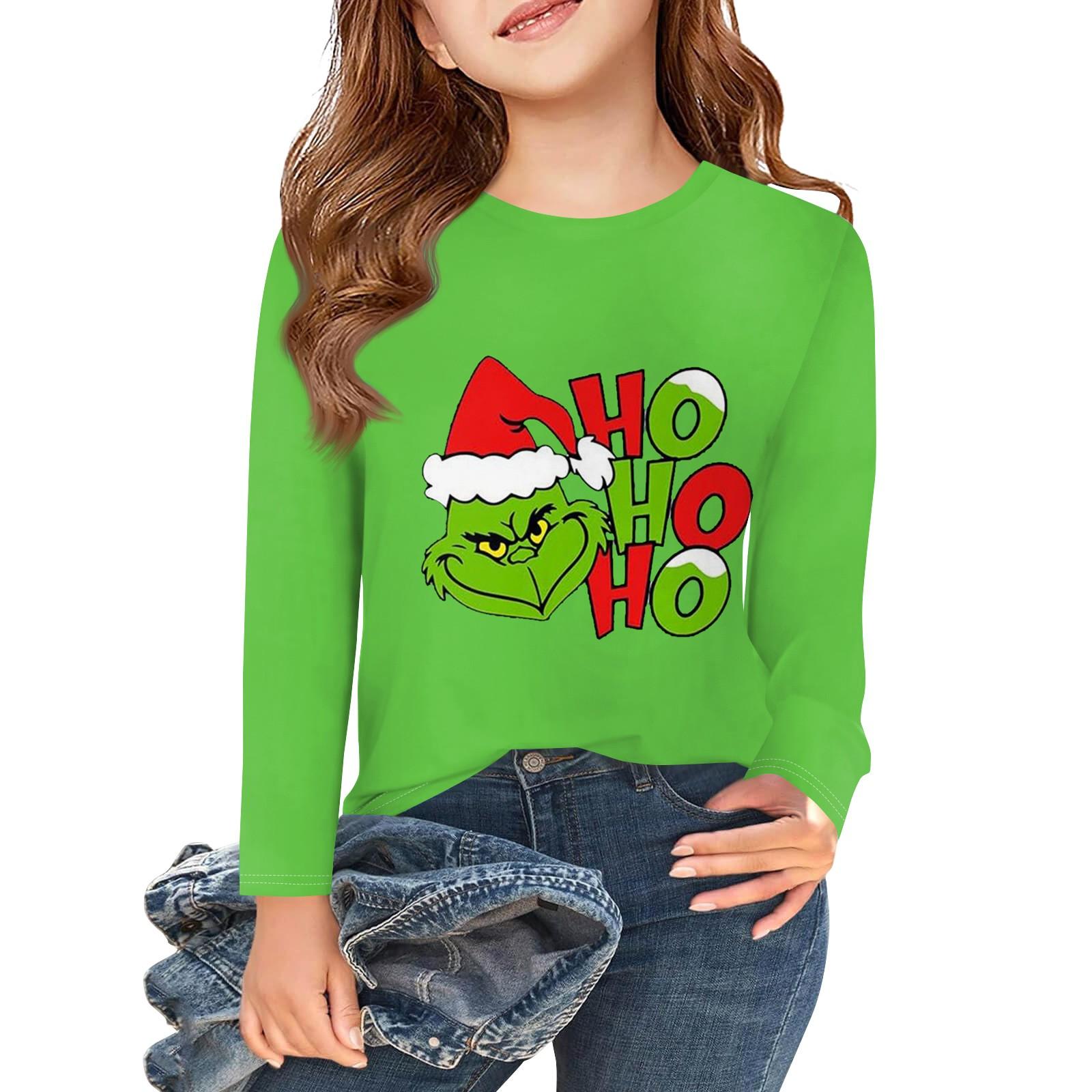 Festive Kids Long Sleeve Christmas Shirt Green Santa Hat Graphic Tee for Holiday Celebrations 150 красный
Festive Kids Long Sleeve Christmas Shirt Green Santa Hat Graphic Tee for Holiday Celebrations 150 красный