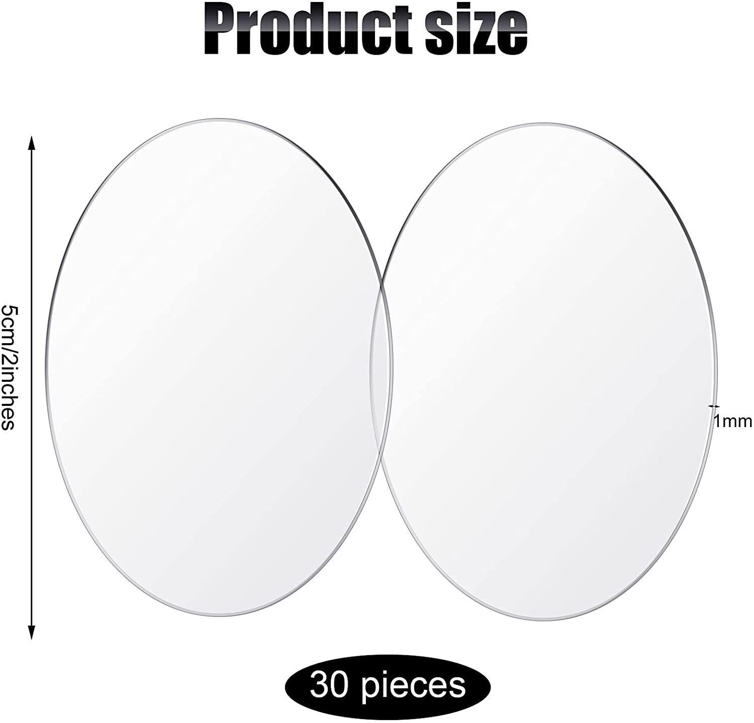 30 Pack Acrylic Circle Blanks Acrylic Discs Cut to Size Plexiglass Sheets Clear Ornaments for Crafts Arts DIY Project, Paintings
30 Pack Acrylic Circle Blanks Acrylic Discs Cut to Size Plexiglass Sheets Clear Ornaments for Crafts Arts DIY Project, Paintings