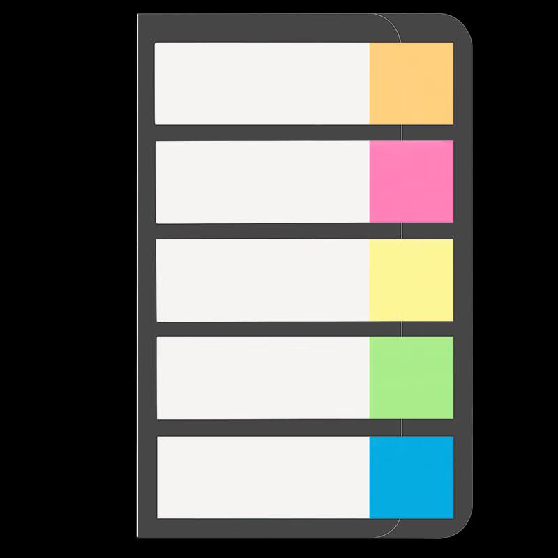 Deli Translucent Indicator Sticky Notes, 44x12mm
Deli Translucent Indicator Sticky Notes, 44x12mm