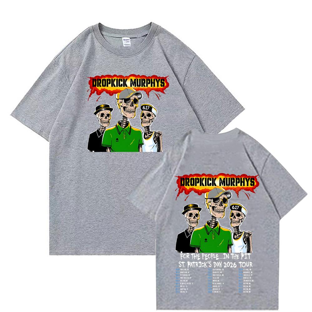 2026 Dropkick Murphys Tour T-shirts Summer Pure Cottons High Quality Clothing Unisex Casual Round Neck Short Sleeve T Shirt Y2K 5XL різнокольоровий
2026 Dropkick Murphys Tour T-shirts Summer Pure Cottons High Quality Clothing Unisex Casual Round Neck Short Sleeve T Shirt Y2K 5XL різнокольоровий