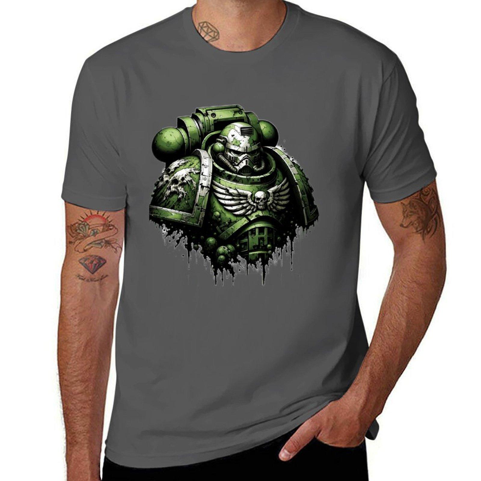 Diseased Space Warrior T-Shirt man t shirt cotton high quality graphic t shirts for man T-Shirt 4XL
Diseased Space Warrior T-Shirt man t shirt cotton high quality graphic t shirts for man T-Shirt 4XL