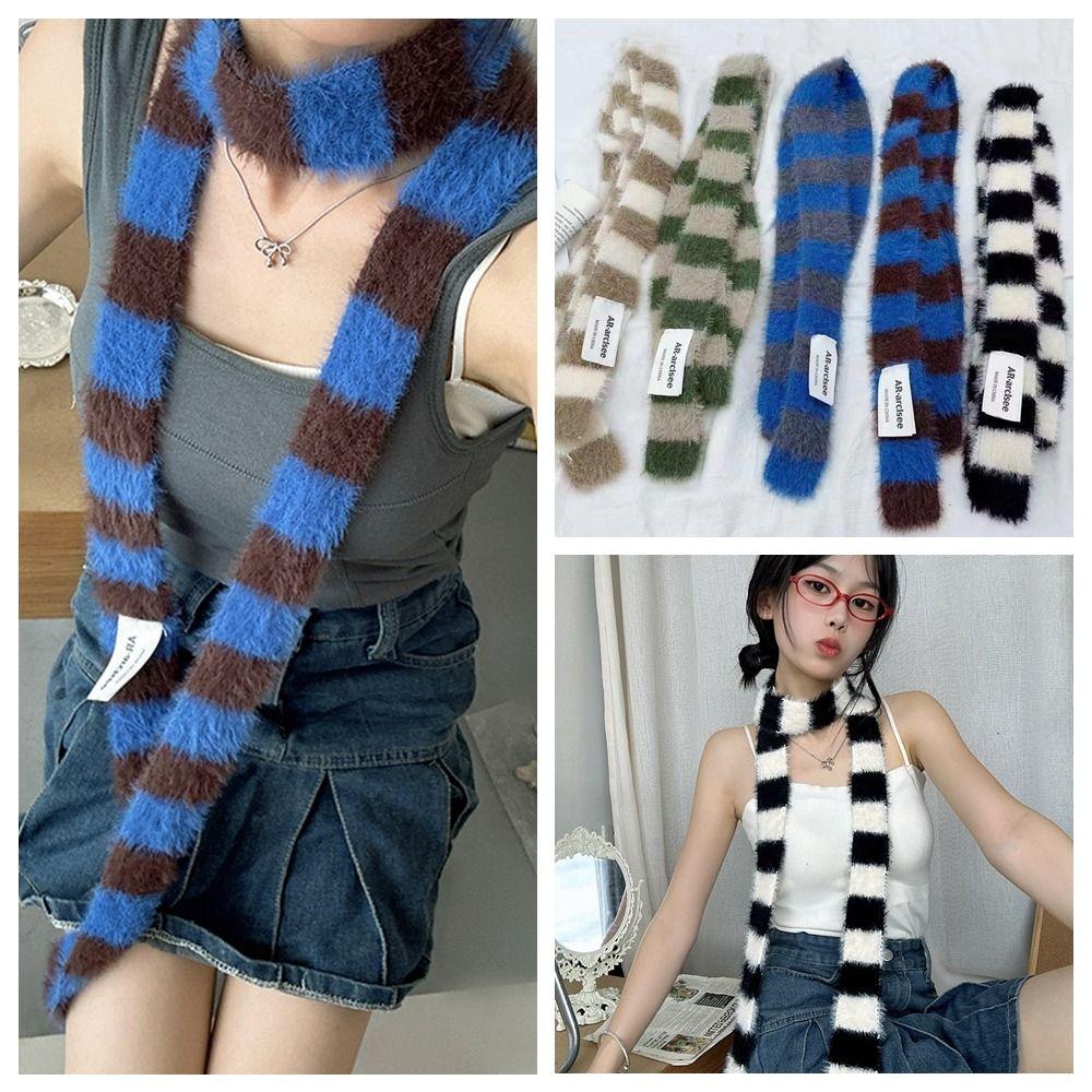 Harajuku Style Long Narrow Scarves Collocation Clothing Accessories Stripe Shawl Outdoor style 5
Harajuku Style Long Narrow Scarves Collocation Clothing Accessories Stripe Shawl Outdoor style 5