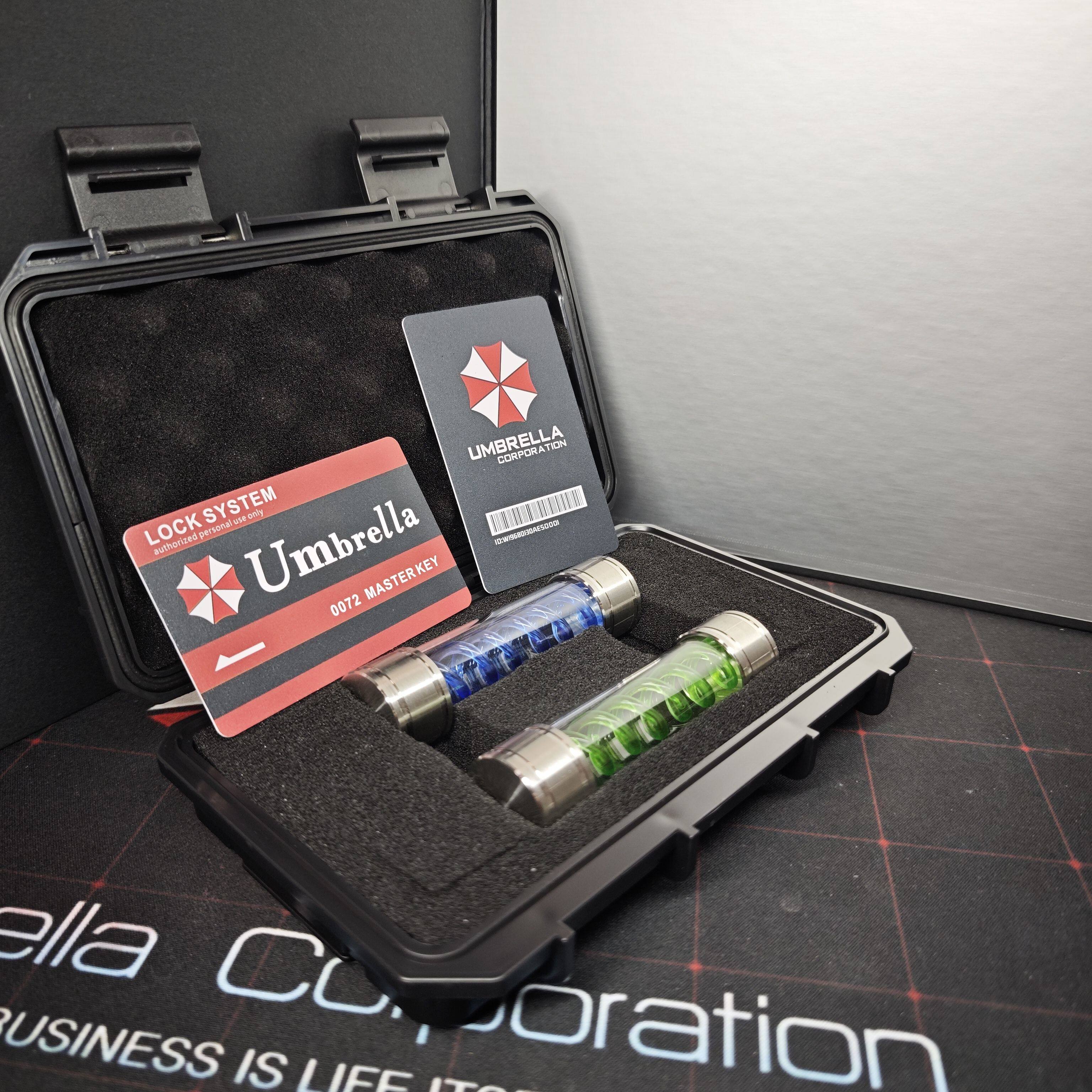 Umbrella Medical Vial Figure - T-Virus Sample Container Handmade Collectible Game Display for Survival Horror Fans
Umbrella Medical Vial Figure - T-Virus Sample Container Handmade Collectible Game Display for Survival Horror Fans