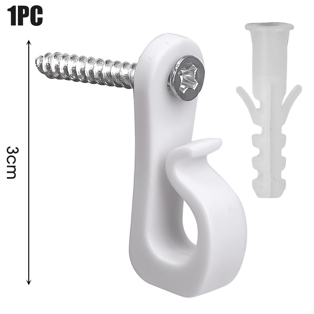 30-1Pcs Q Hanger Hooks for String Lights Hanging Plant Cabinet Ceiling Hook with Screw Wall Mount Holder Outdoor Wire Storage About 3cm
30-1Pcs Q Hanger Hooks for String Lights Hanging Plant Cabinet Ceiling Hook with Screw Wall Mount Holder Outdoor Wire Storage About 3cm