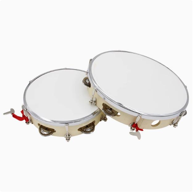 Adjustable 10-Inch Hand-Cranked Tambourine for Children - Percussion Instrument with Hand-Clapping Feature, In Stock 8-inch adjustable hand drum
Adjustable 10-Inch Hand-Cranked Tambourine for Children - Percussion Instrument with Hand-Clapping Feature, In Stock 8-inch adjustable hand drum