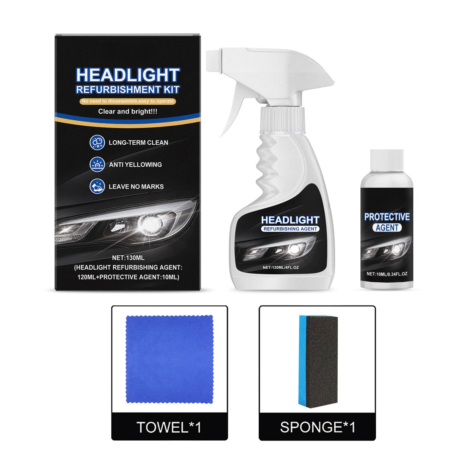 Headlight Refurbishment Kit Light Surface Yellowing Atomization Scratch Care Cleaning Headlight Maintenance Kit default
Headlight Refurbishment Kit Light Surface Yellowing Atomization Scratch Care Cleaning Headlight Maintenance Kit default