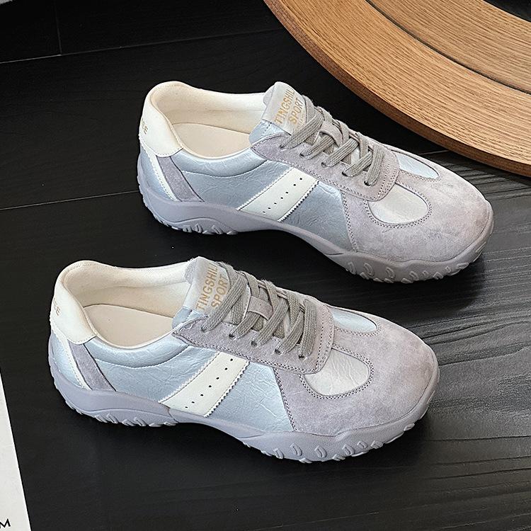 Leather women s spring and summer new versatile soft sole non-slip mountaineering sports casual shoes fashion board 40 срібний
Leather women s spring and summer new versatile soft sole non-slip mountaineering sports casual shoes fashion board 40 срібний