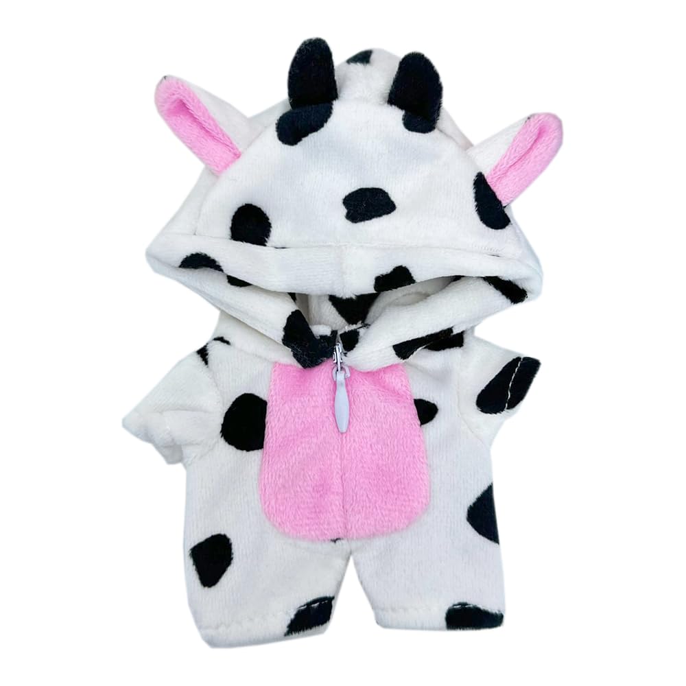 niannyyhouse 10cm Plush Clothes Dinosaur Shark Jumpsuit Coverall Dress Up Cotton Doll Accessories (white+black)
niannyyhouse 10cm Plush Clothes Dinosaur Shark Jumpsuit Coverall Dress Up Cotton Doll Accessories (white+black)
