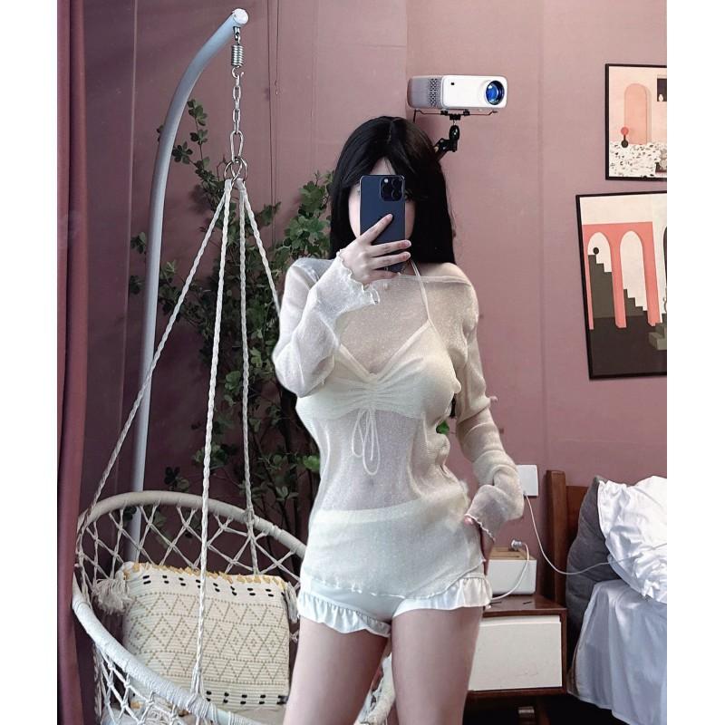 Korean Swimsuit Female Student Sexy Blouse Covers Belly To Show Slimming Split Three-piece Set Conservative Small Chest High Waist Quick-drying XL 105- 120kg бежевий
Korean Swimsuit Female Student Sexy Blouse Covers Belly To Show Slimming Split Three-piece Set Conservative Small Chest High Waist Quick-drying XL 105- 120kg бежевий