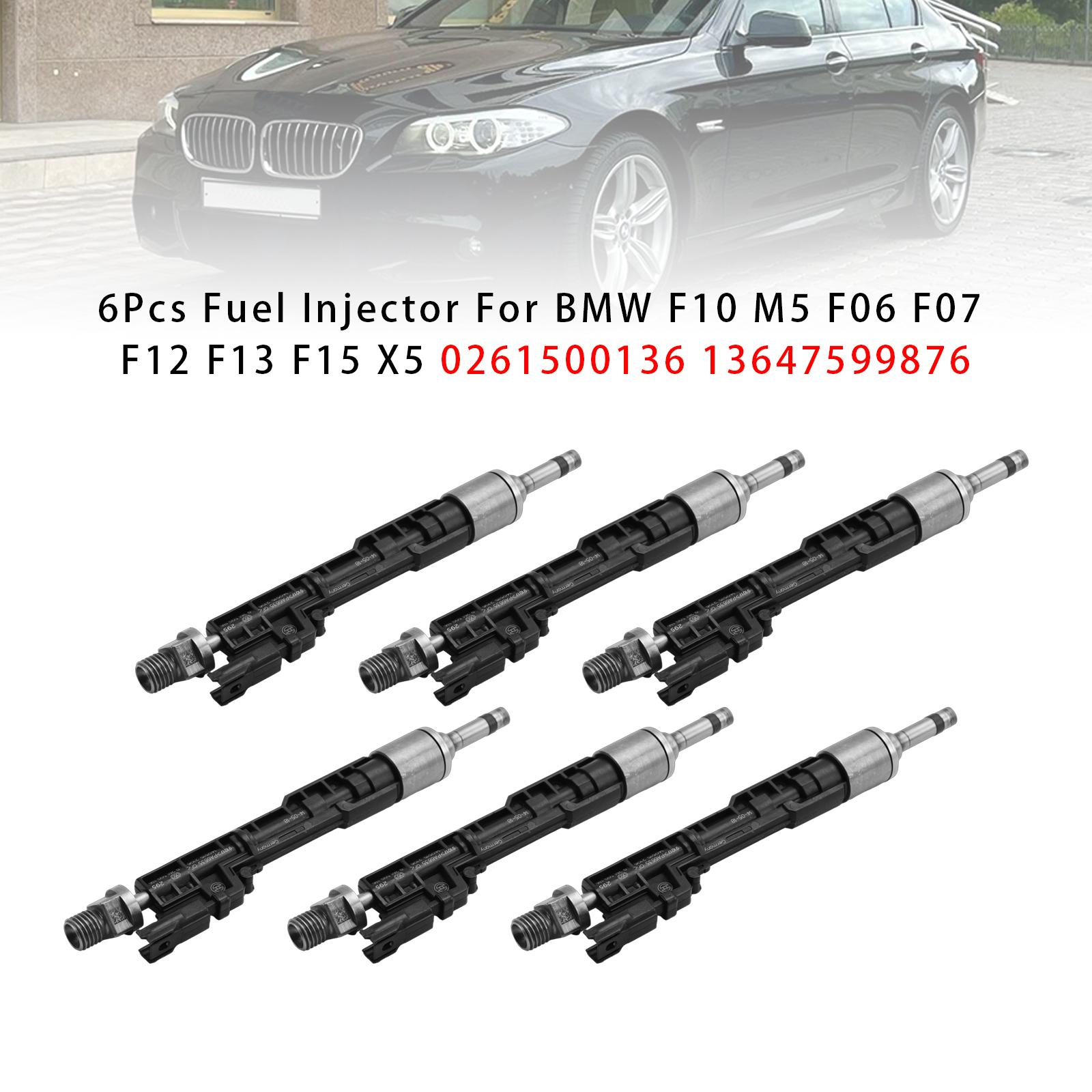 6Pcs Fuel Injector For BMW F10 M5 F06 F07 F12 F13 F15 X5 0261500136 13647599876
6Pcs Fuel Injector For BMW F10 M5 F06 F07 F12 F13 F15 X5 0261500136 13647599876