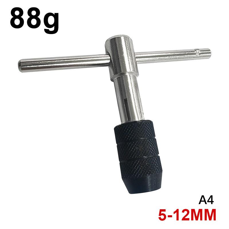 Профессиональный регулируемый Т-образный трещоточный держатель метчика гаечный ключ M3-M12 Нарезание резьбы Отвертка Гаечный ключ Инструмент для нарезания резьбы
Профессиональный регулируемый Т-образный трещоточный держатель метчика гаечный ключ M3-M12 Нарезание резьбы Отвертка Гаечный ключ Инструмент для нарезания резьбы