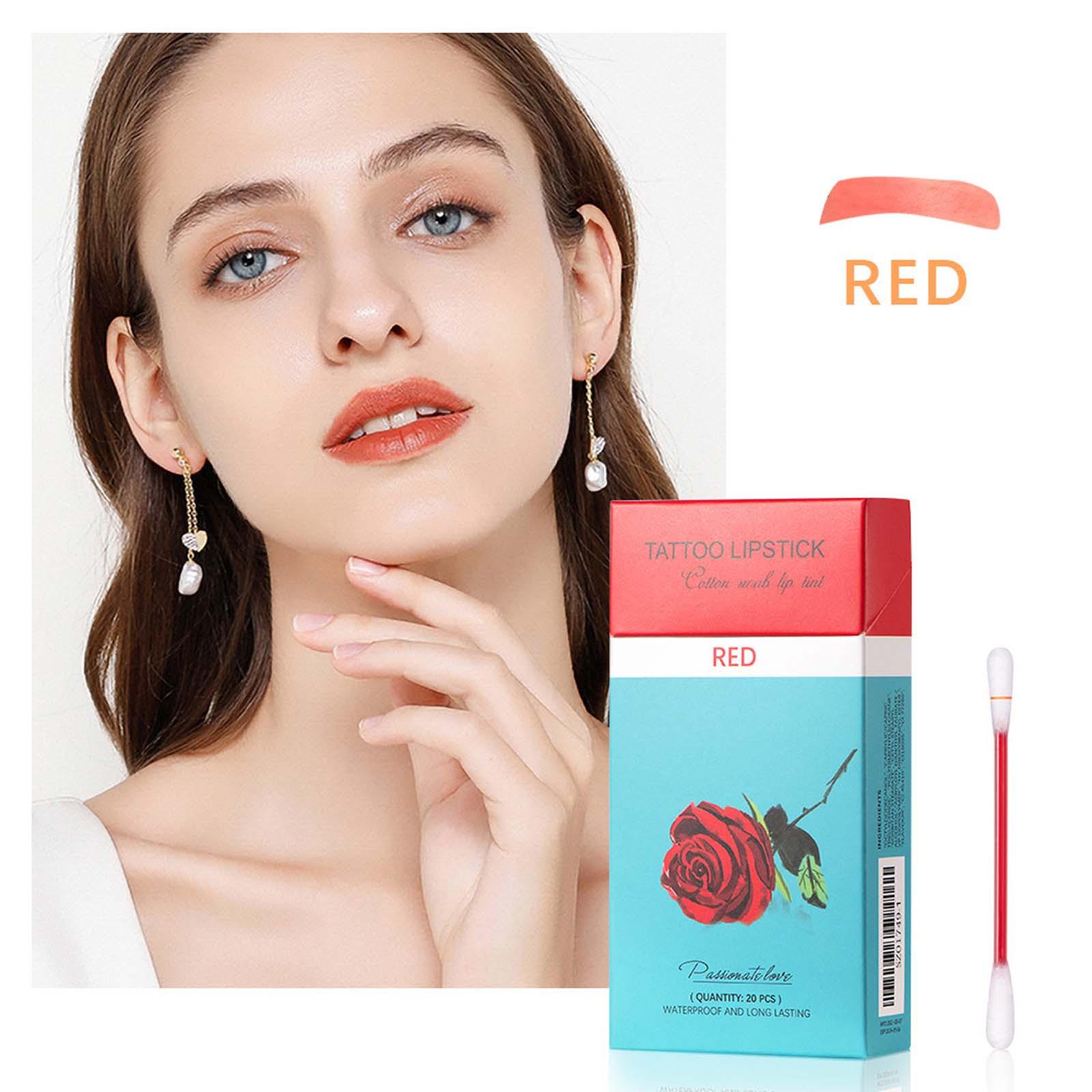 Губная помада Ватный тампон Долговечная водонепроницаемая одноразовая портативная губная помада 1 мл
Губная помада Ватный тампон Долговечная водонепроницаемая одноразовая портативная губная помада 1 мл