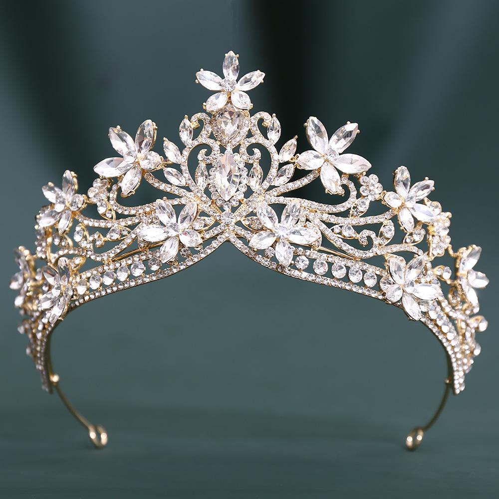 DIEZI 10 Colors Luxury Opal Rhinestone Crystal Flower Tiara For Women Wedding Party Elegant Bridal Bride Crown Hair Accessories золотой
DIEZI 10 Colors Luxury Opal Rhinestone Crystal Flower Tiara For Women Wedding Party Elegant Bridal Bride Crown Hair Accessories золотой