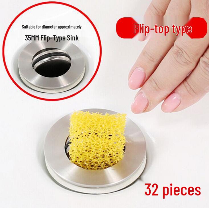 Bathtub & Sink Hair Catcher Sponge Filter Barcode Ready for Cross-border
Bathtub & Sink Hair Catcher Sponge Filter Barcode Ready for Cross-border