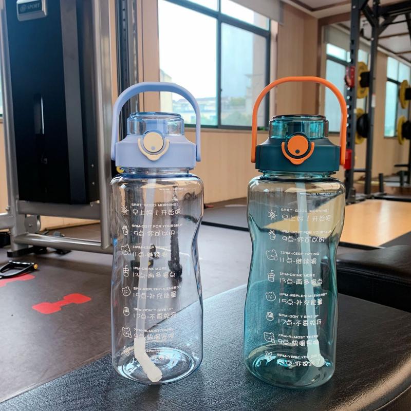 2L Water Bottle With Time Marker Girl Fitness Jugs Large Capacity Mug Outdoor Travel Cup Sports Gym Tumbler Reminder To Drinking Without Sticker
2L Water Bottle With Time Marker Girl Fitness Jugs Large Capacity Mug Outdoor Travel Cup Sports Gym Tumbler Reminder To Drinking Without Sticker