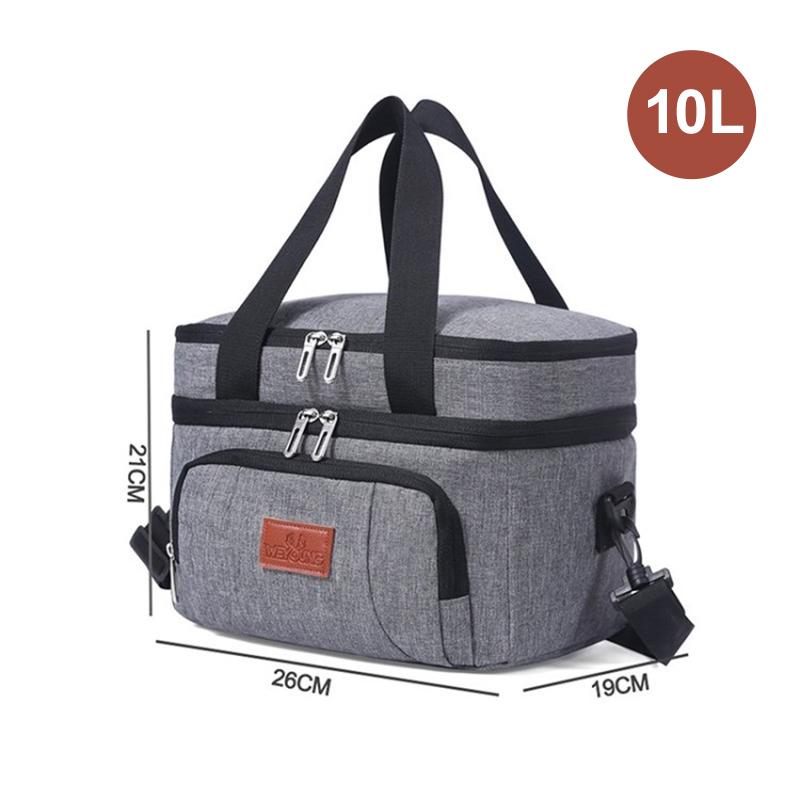 Double-Layer Water-resistant Large Capacity Lunch Food Storage Box for Camping Picnic 26x19x21CM, 10L
Double-Layer Water-resistant Large Capacity Lunch Food Storage Box for Camping Picnic 26x19x21CM, 10L