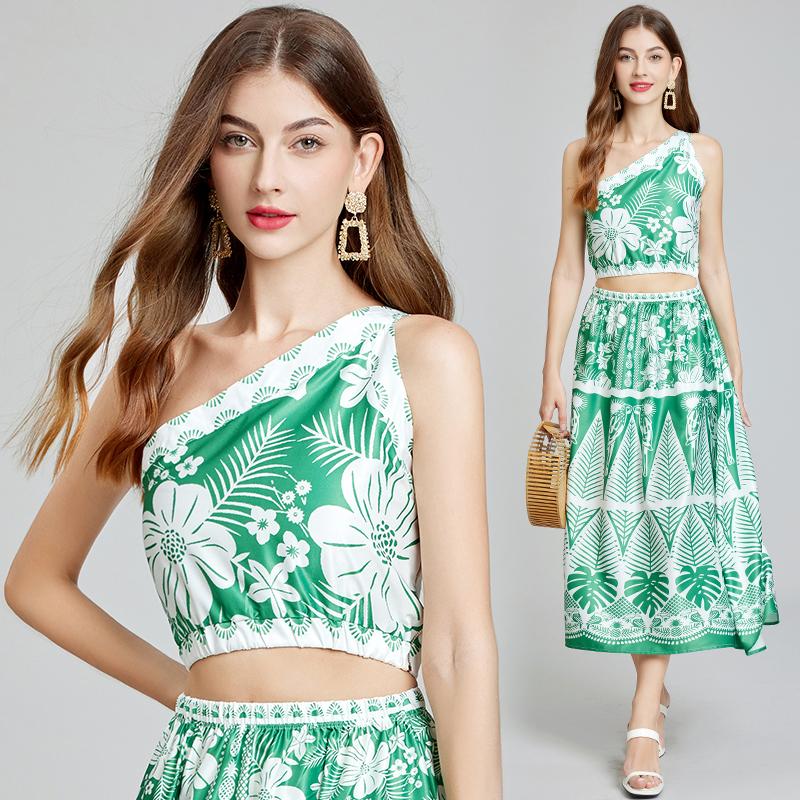 Летний праздник с цветочным принтом, зеленый комплект из двух предметов, женский укороченный топ на молнии на одно плечо + пляжный костюм с длинной юбкой на эластичной талии S зелёный
Летний праздник с цветочным принтом, зеленый комплект из двух предметов, женский укороченный топ на молнии на одно плечо + пляжный костюм с длинной юбкой на эластичной талии S зелёный