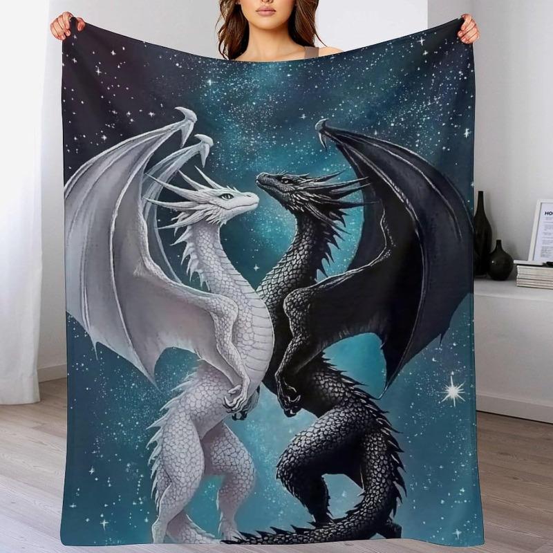 Majestic Dragon Flannel Blanket – Ultra-Soft Lightweight Throw – Galaxy Blue White Design – Perfect for Bed Sofa Decor 75x90cm
Majestic Dragon Flannel Blanket – Ultra-Soft Lightweight Throw – Galaxy Blue White Design – Perfect for Bed Sofa Decor 75x90cm