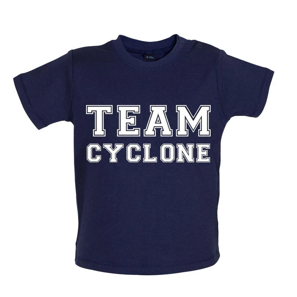 Cyclone Team - Baby Kids T-Shirt / Body- Gladiator TV Games Show Name Contender 140
Cyclone Team - Baby Kids T-Shirt / Body- Gladiator TV Games Show Name Contender 140